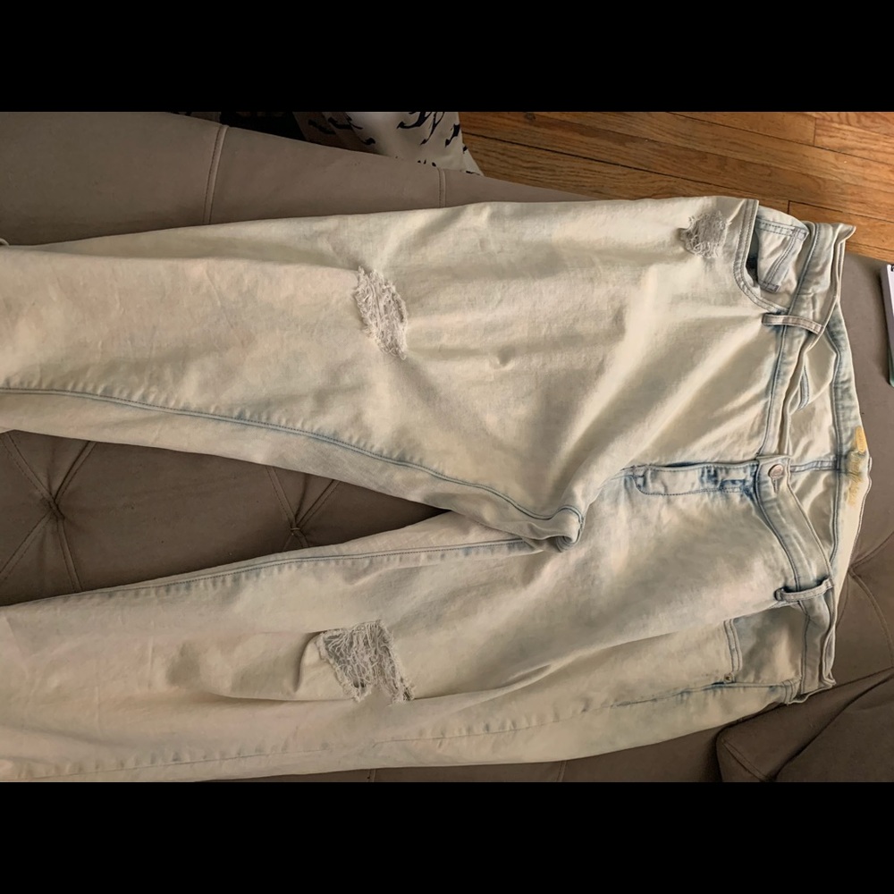 Old Navy Acid wash boyfriend jeans